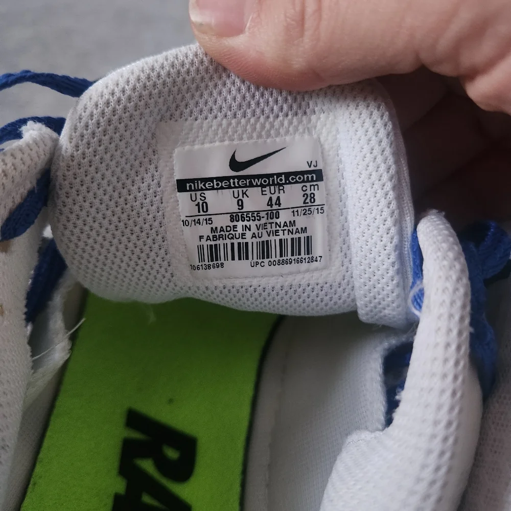 Nike Zoom Revival Racing Shoe Sz 10